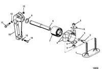 MERCRUISER CUMMINS/MERCRUISER 4.2 UNIFICATION Transmission Mounting(INBOARD)