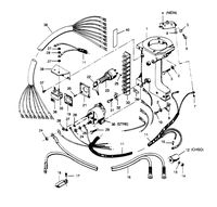 FORCE FORCE 1990 35 H.P. "A" MODELS ELECTRICAL COMPONENTS