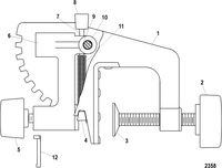 TROLLING MOTOR MOTORGUIDE BULLDOG SERIES 03 Transom (Black)(Without Quik Stow) (MCK30008S)