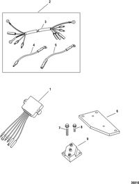 ACCESSORIES ELECTRICAL COMPONENTS AND HARNESSES Voltage Regulator Kit(815279A 2)