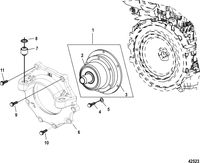 MERCRUISER CUMMINS/MERCRUISER DIESEL QSD-2.8L Flywheel Housing Cover(Sterndrive)