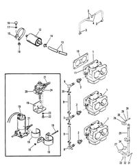 RACE OUTBOARD FORMULA 1 (CARBURETOR) FUEL PUMP AND CARBURETOR