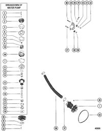 1984 mercruiser 470 discount mcm water pump