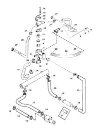 MERCRUISER 500 CARB (502CID) 8.2L ENGINE (GEN VI) THERMOSTAT HOUSING