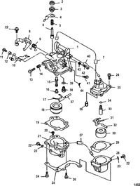 MARINER 15K Carburetor