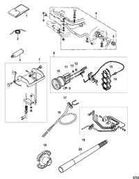 MERCURY/MARINER 25/30HP (2 CYL/430CC) INTERNATIONAL Accessories