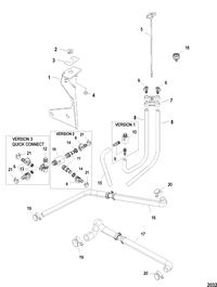 MERCRUISER 3.0L ALPHA ONE Drain System(S/N-0L630000 & Up)