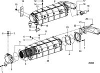 MERCRUISER CUMMINS/MERCRUISER DIESEL QSD-4.2L Air Cooler