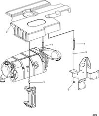 MERCRUISER CUMMINS/MERCRUISER DIESEL 2.8L-200/170 Engine Cover